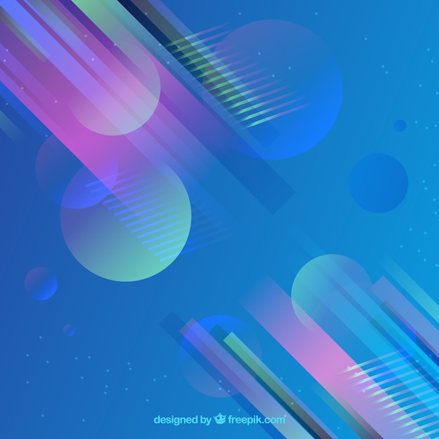 Free Vector abstract background with geometric design