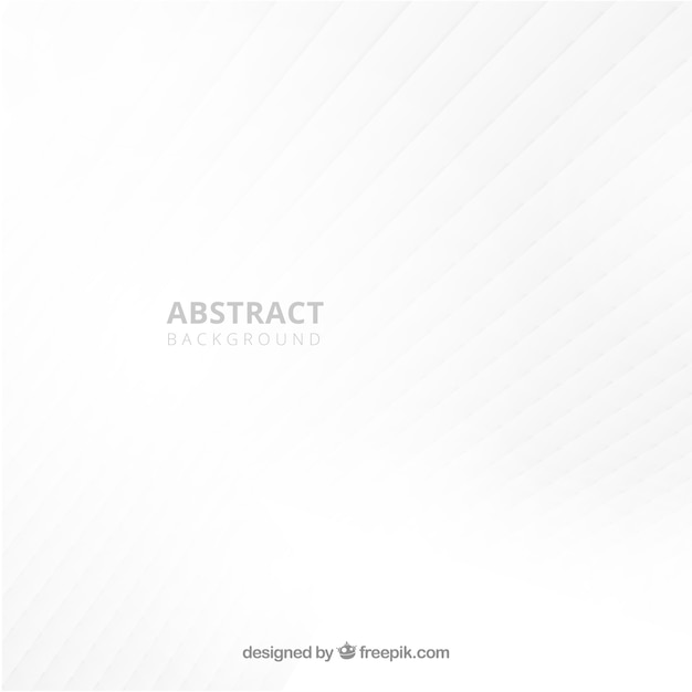 Free vector abstract background with white color