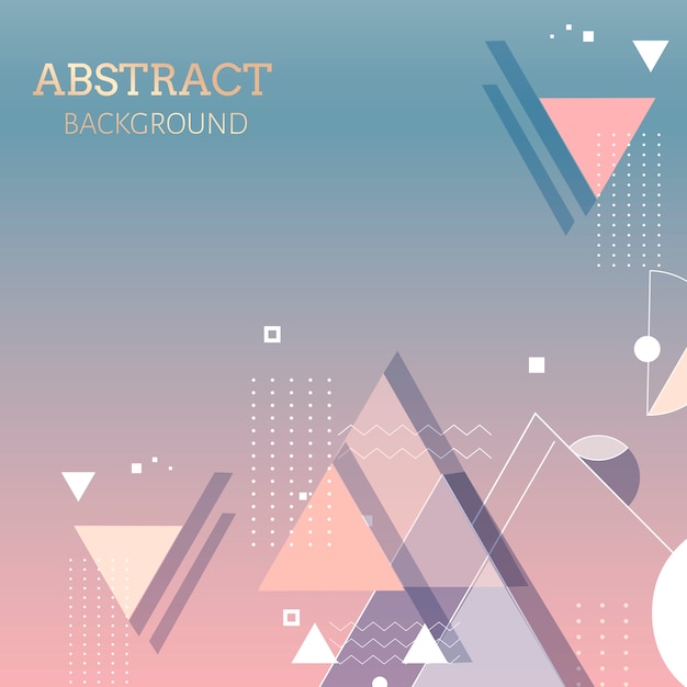 Free vector abstract background