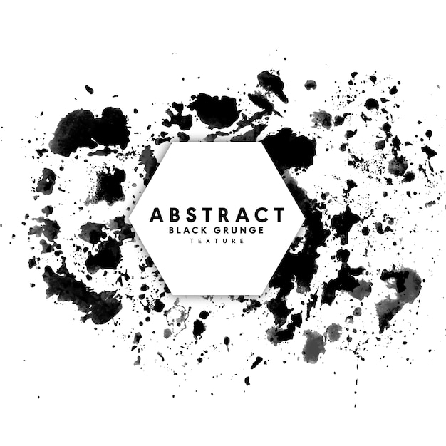 Free Vector abstract-black-grunge-texture