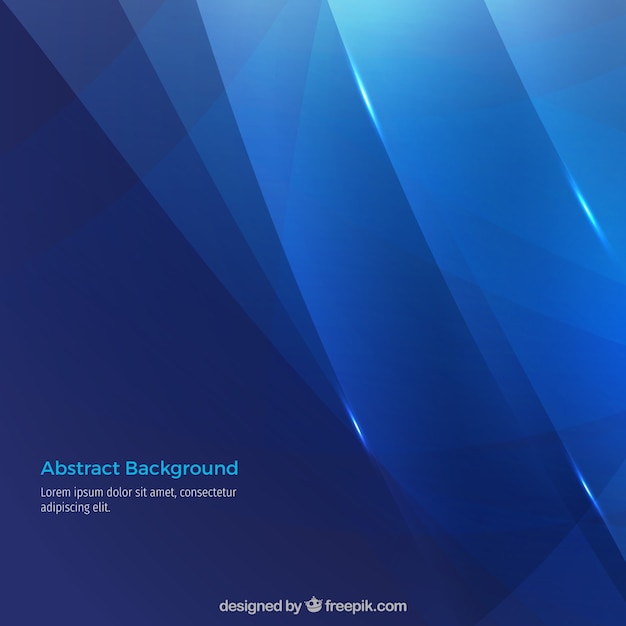 Free Vector abstract blue background