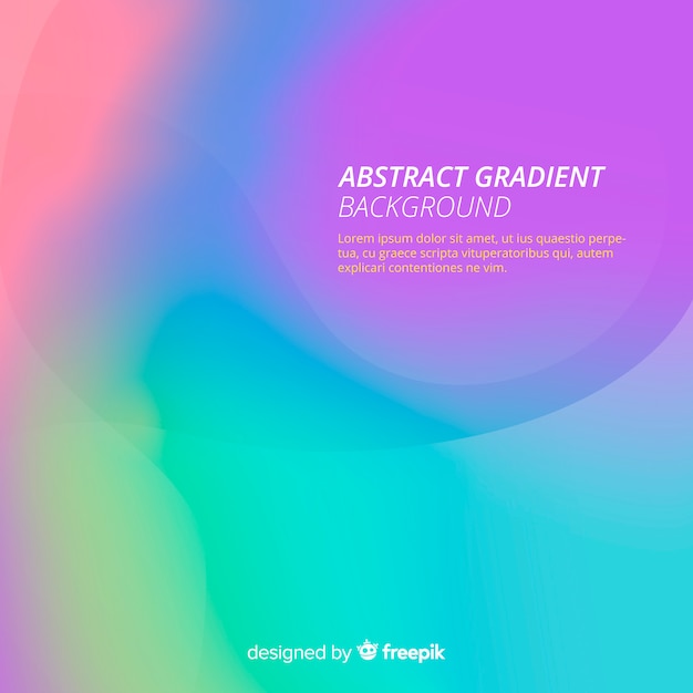 Free Vector abstract blurred gradient mesh background