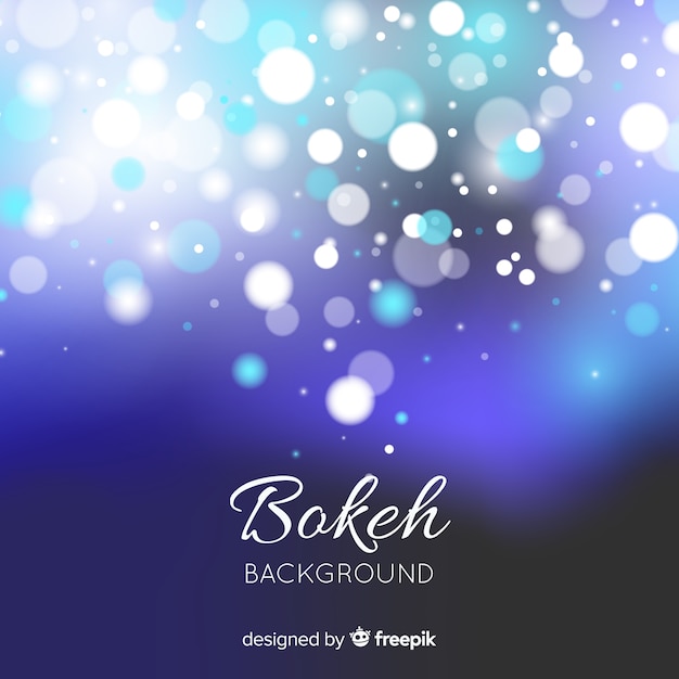 Free Vector abstract bokeh lights bakground