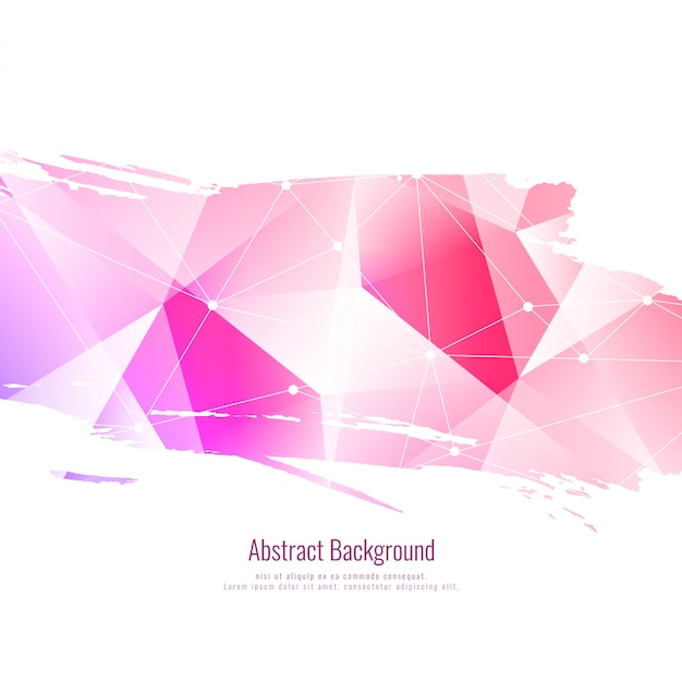 Free Vector abstract bright polygonal background