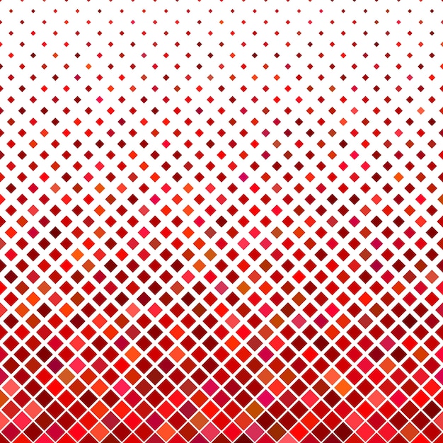 Free Vector abstract diagonal square pattern background - geometric vector graphic from squares in red tones