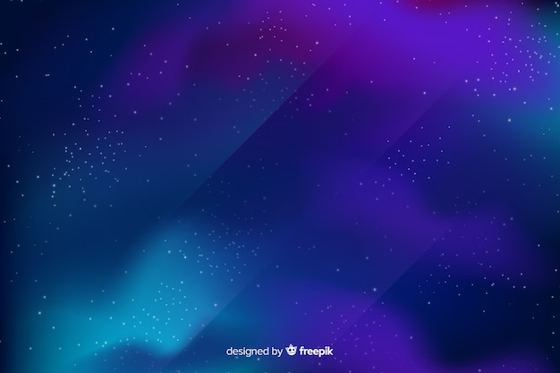 Free Vector abstract galaxy background