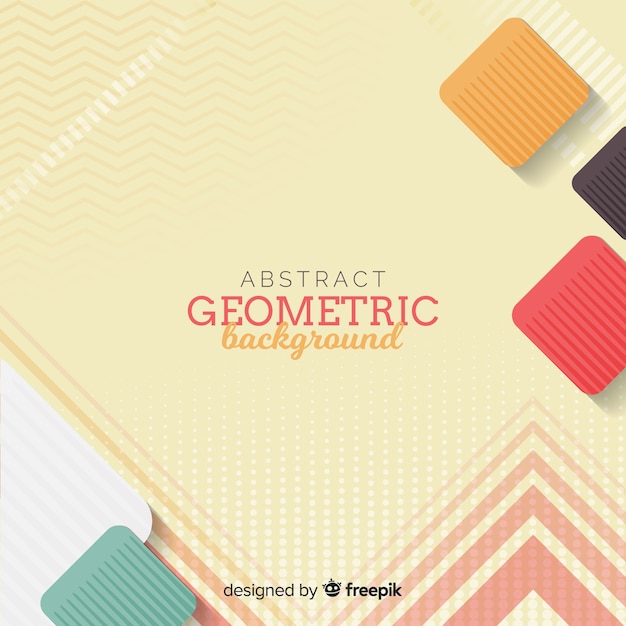 Free Vector abstract geometric background