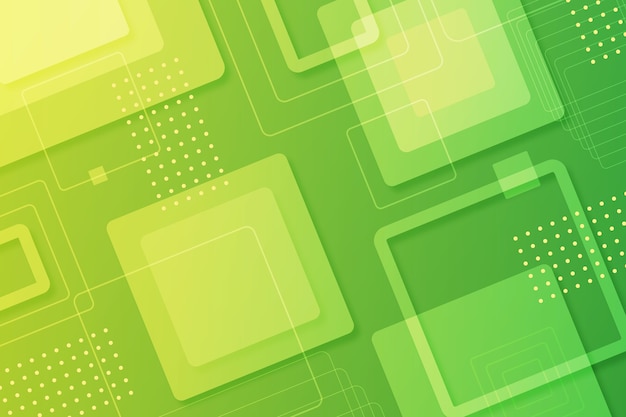 Free Vector abstract geometric green background