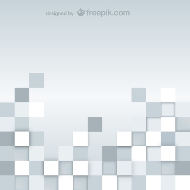 Free vector abstract grey squares background