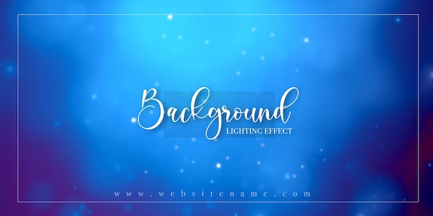 Free Vector abstract lighting effect background banner design multipurpose