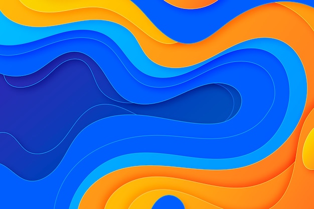 Free Vector abstract paper style background