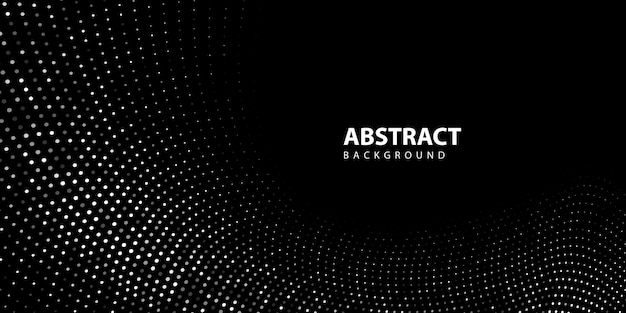 Free vector abstract swirl halftone background