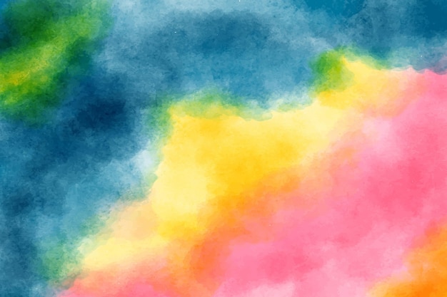 Free vector abstract watercolor background