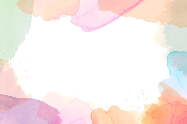 Free vector abstract watercolor background