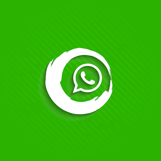 Free Vector abstract whatsapp icon