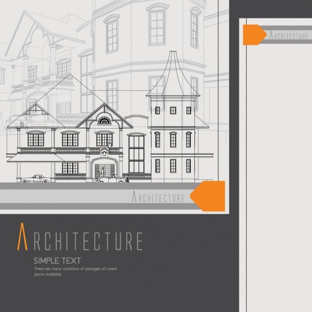 Free Vector architecture background design