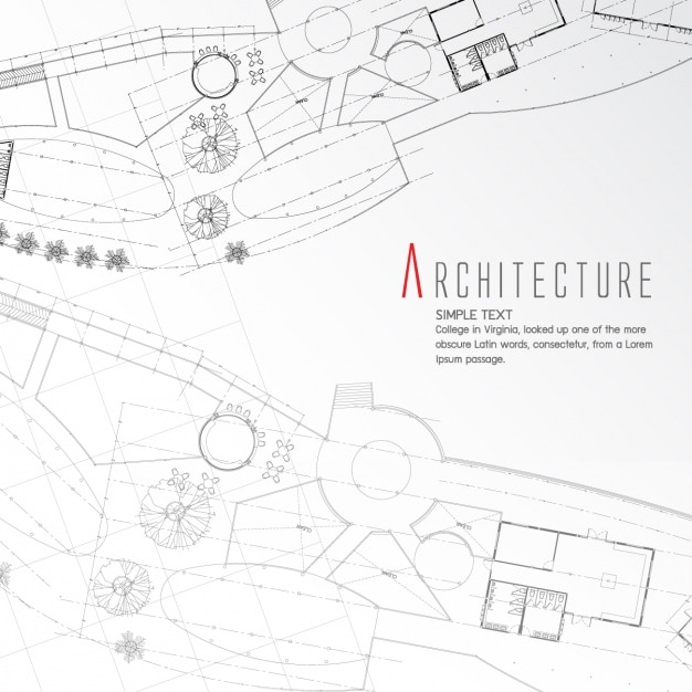 Free Vector architecture background design