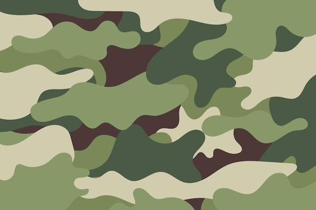 Free Vector army camouflage green background