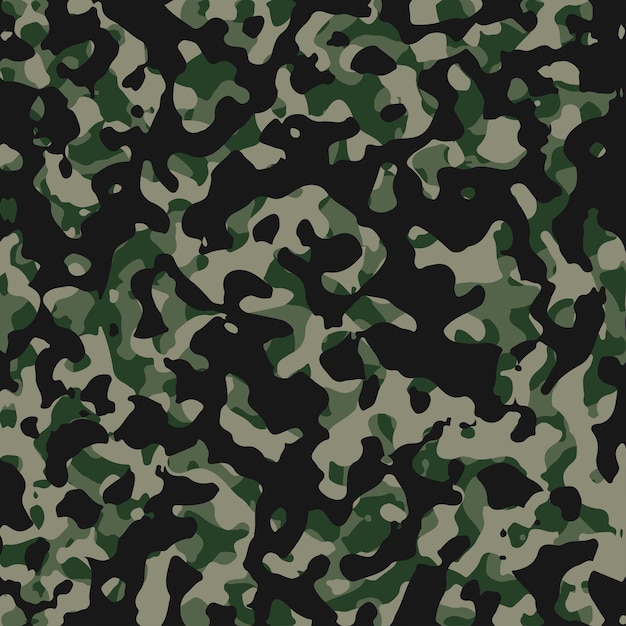 Free Vector army camouflage vector seamless pattern texture military camouflage repeats seamless army design vector background