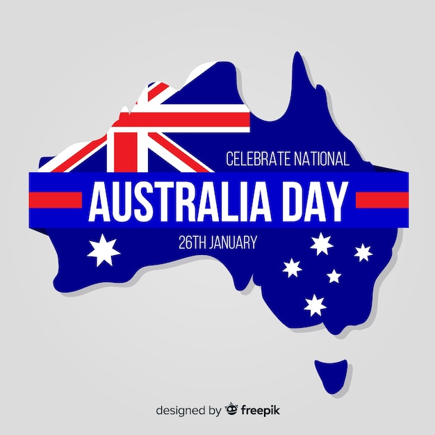 Free Vector australia day