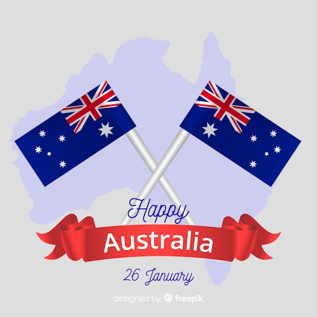 Free Vector australia day