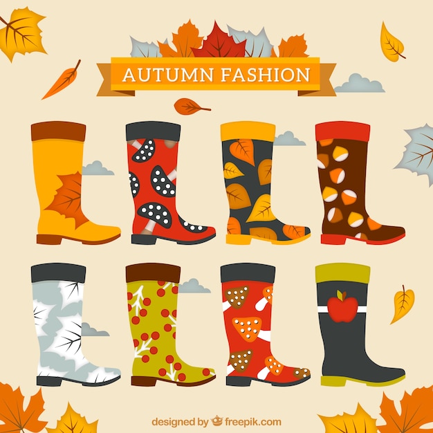 Autumn fashion boots