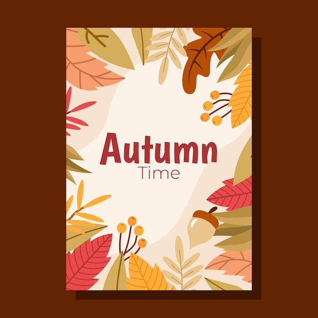 Autumn time poster