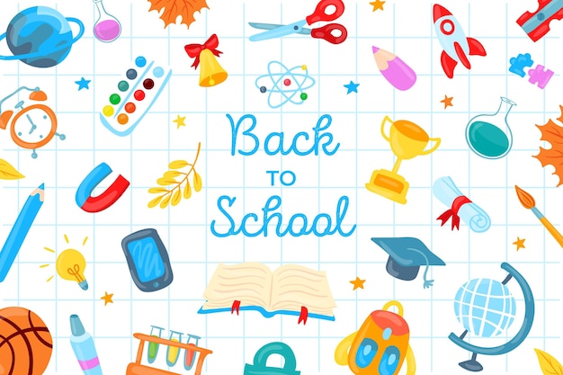 Back to school background