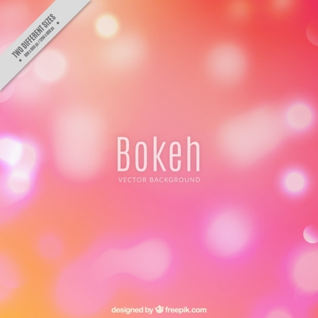 무료 Vector 배경 defocused bokeh