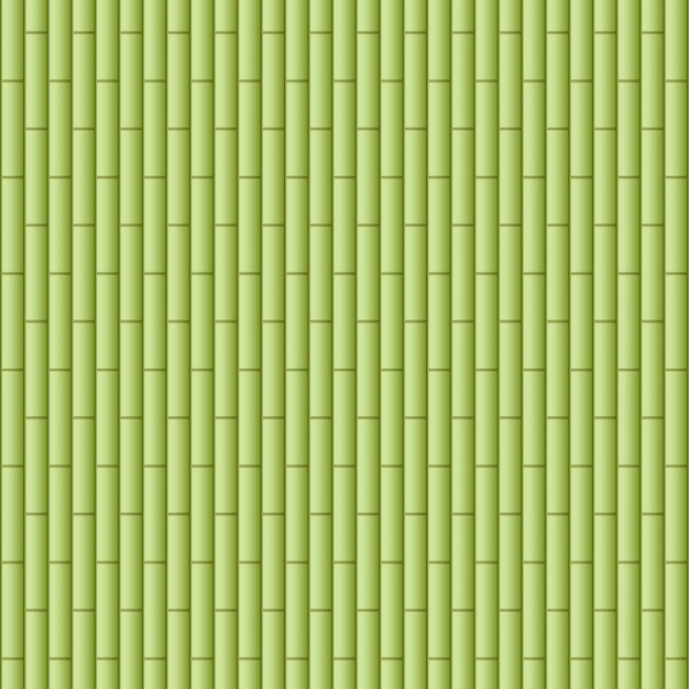 Free Vector background with green bamboo woods