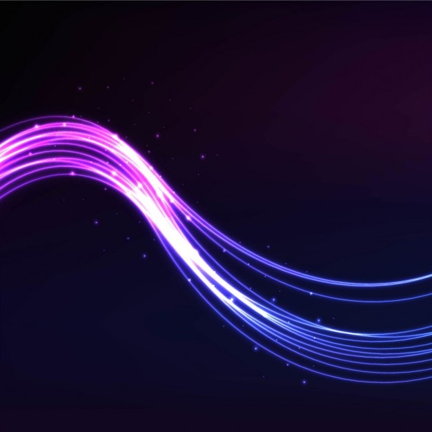 Free Vector background with purple lights