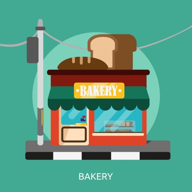 Bakery background design