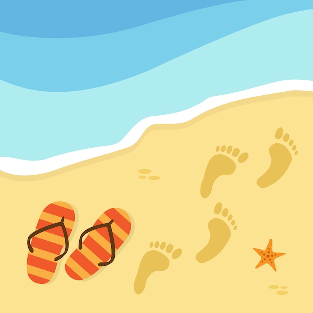 Beach background design