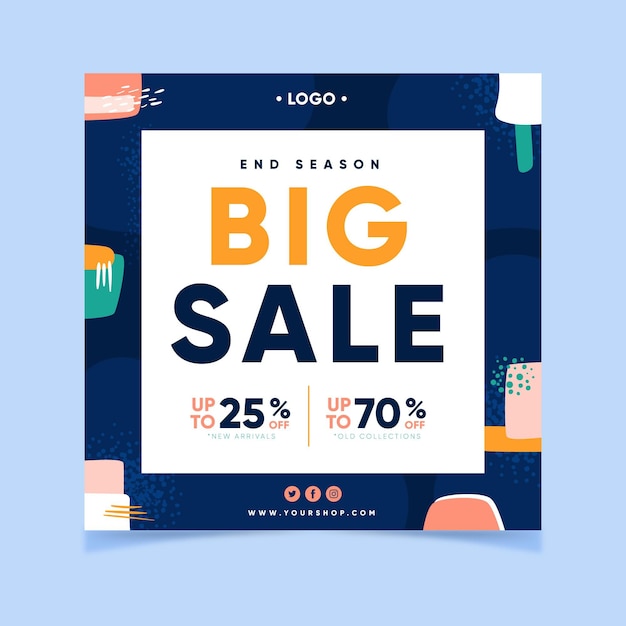 Big sale with discounts