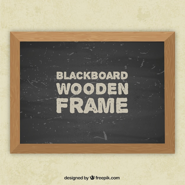 Free Vector blackboard frame