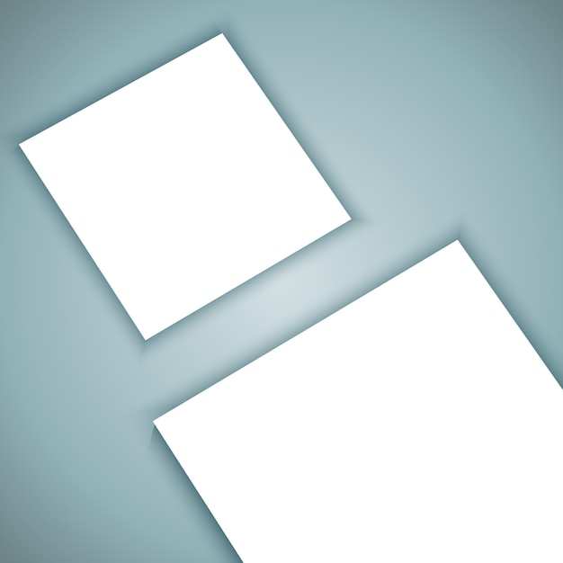 Free Vector blank paper product mock up background 