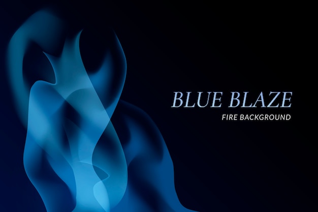 Free Vector blue blaze background