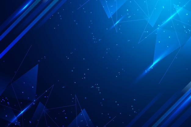 Free Vector blue copy space digital background