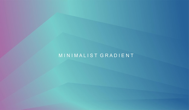 Free vector a blue and purple background with the word minimalist gradient on it.