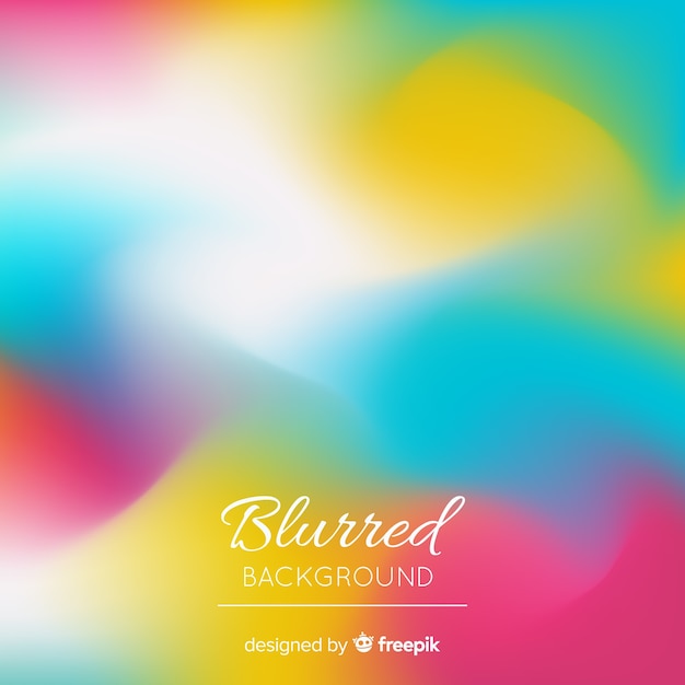 Free Vector blurred background