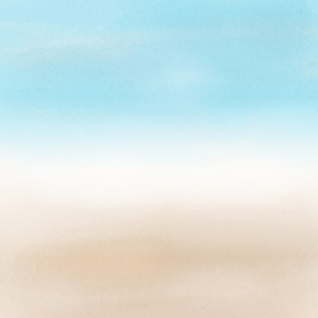 Blurred beach landscape