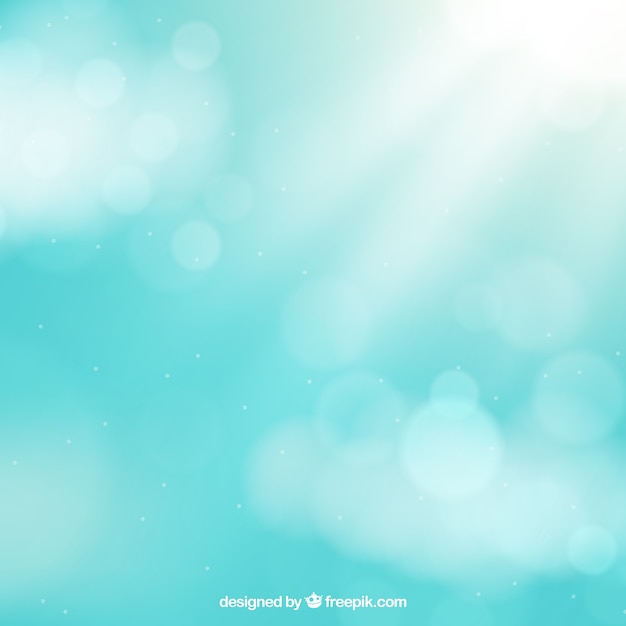 Free Vector blurred bokeh sky background