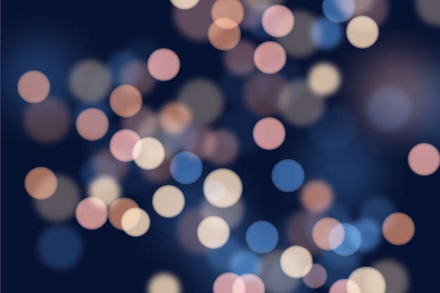 Free Vector bokeh background