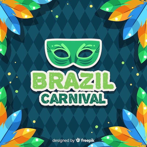 Free vector brazilian carnival