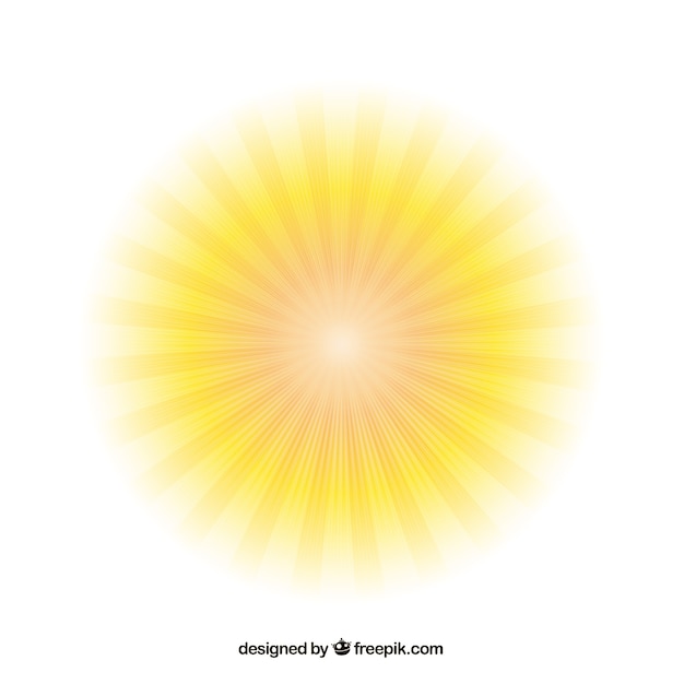 Free Vector bright sun 