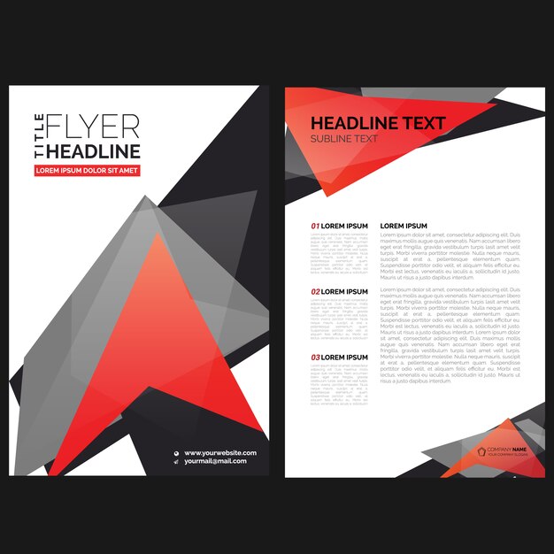 Brochure template design