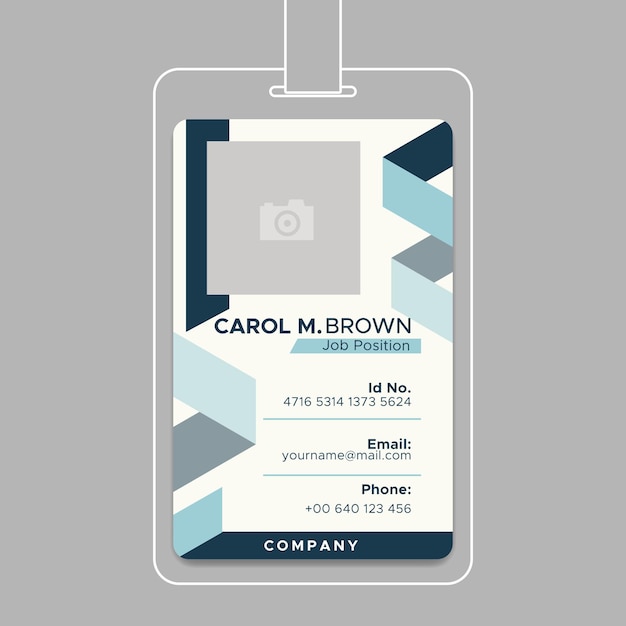 Business id card concept