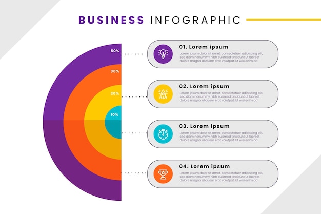 Business infographic style