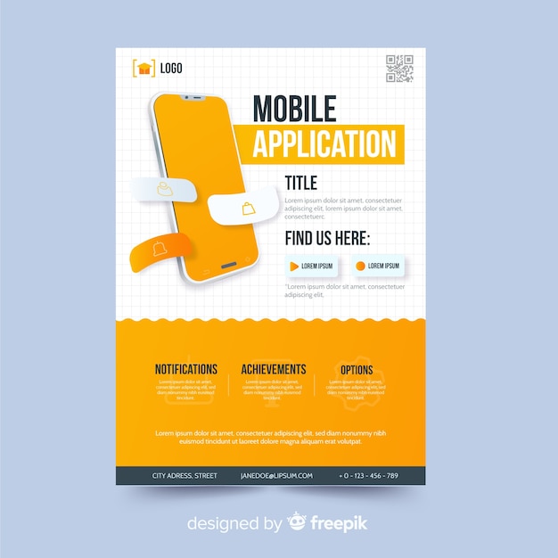 Free vector business mobile phone