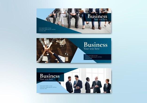 Business web page template